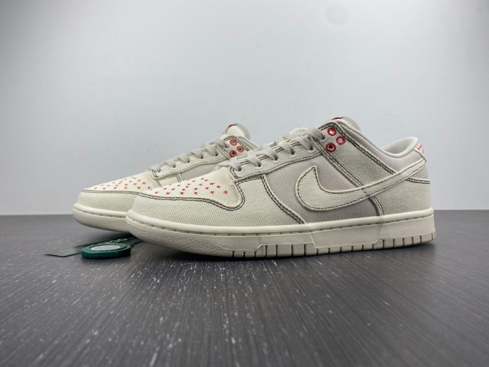 Nike Dunk Low Light Orewood Brown Sashiko - DV0834-100