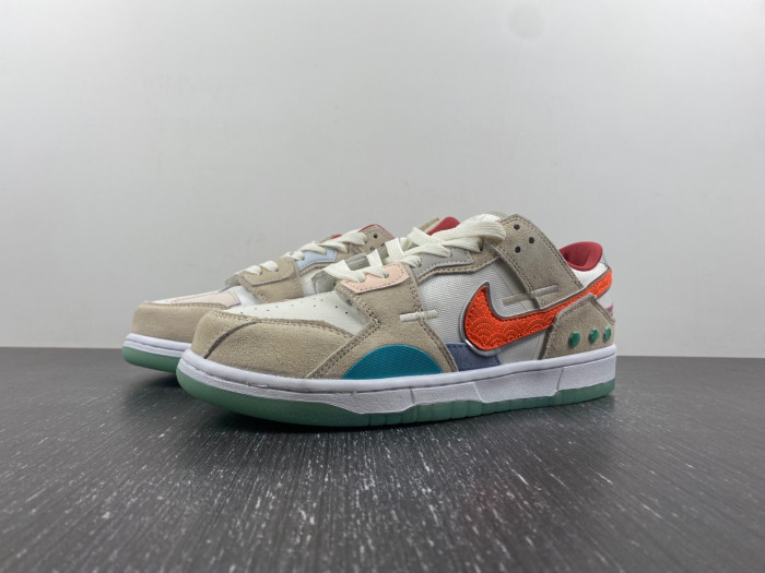 Nike Dunk Low Scrap Rush Orange DQ4975-181