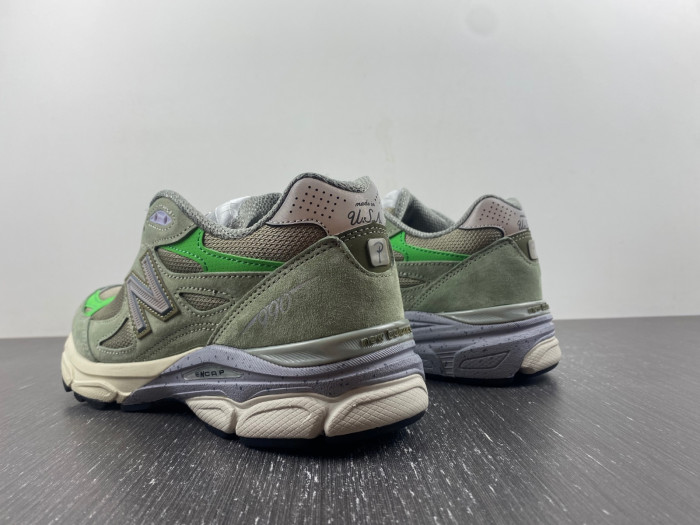 new Ba1an*e x patta 990v3 made in usa olive m990pp3