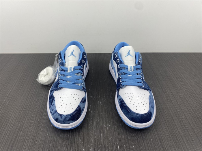 air jordan 1 low washed De*1m dm8947-100