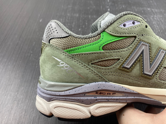 new Ba1an*e x patta 990v3 made in usa olive m990pp3