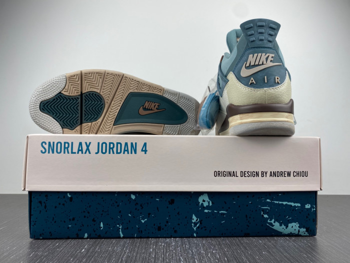 air jordan 4 snorlax cusT0m aj4-kncw
