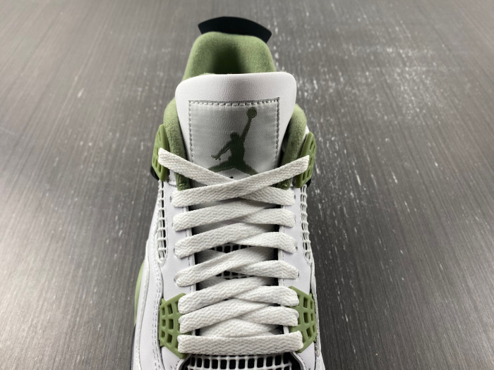 Air Jordan 4 WMNS Oil Green AQ9129-103