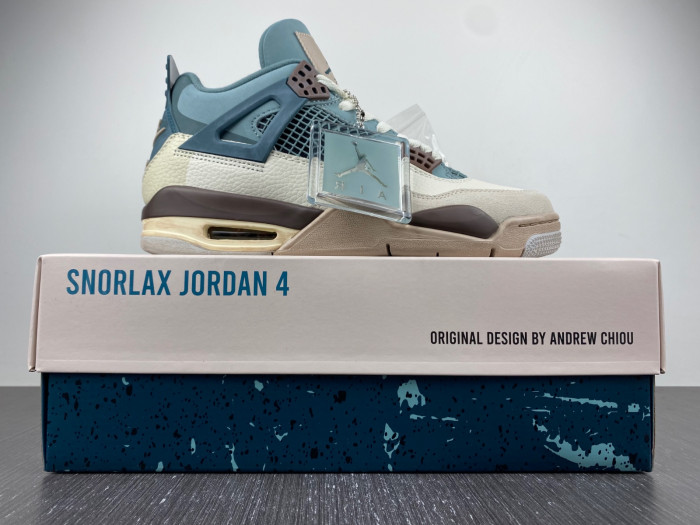 air jordan 4 snorlax cusT0m aj4-kncw