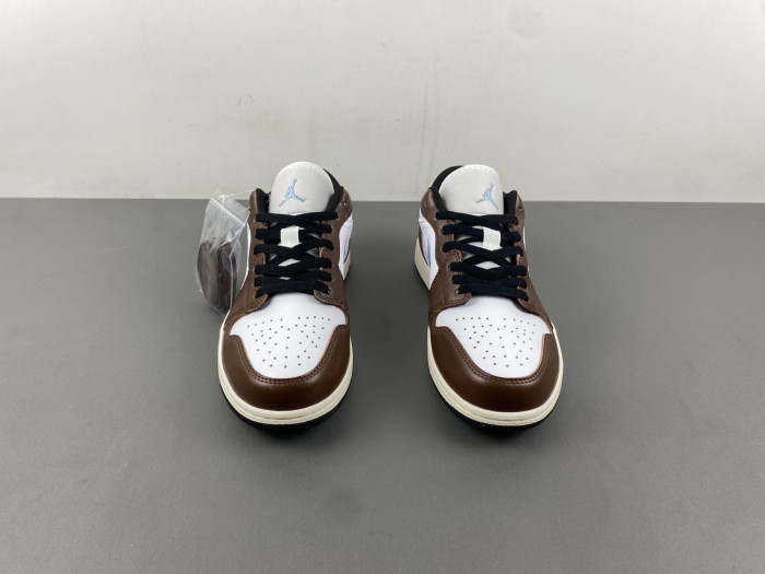 Air Jordan 1 Low SE GS AJ1 Mocha Blue Grey Kids Youth Casual FQ8156-142