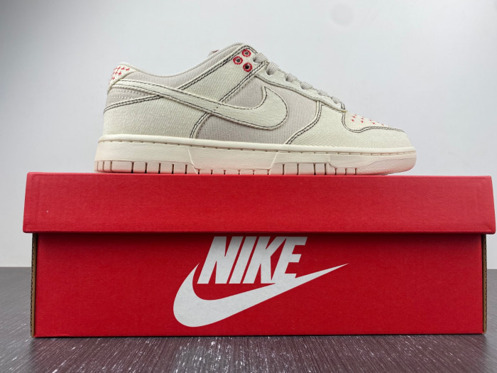 Nike Dunk Low Light Orewood Brown Sashiko - DV0834-100