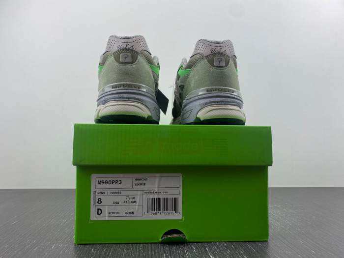 new Ba1an*e x patta 990v3 made in usa olive m990pp3
