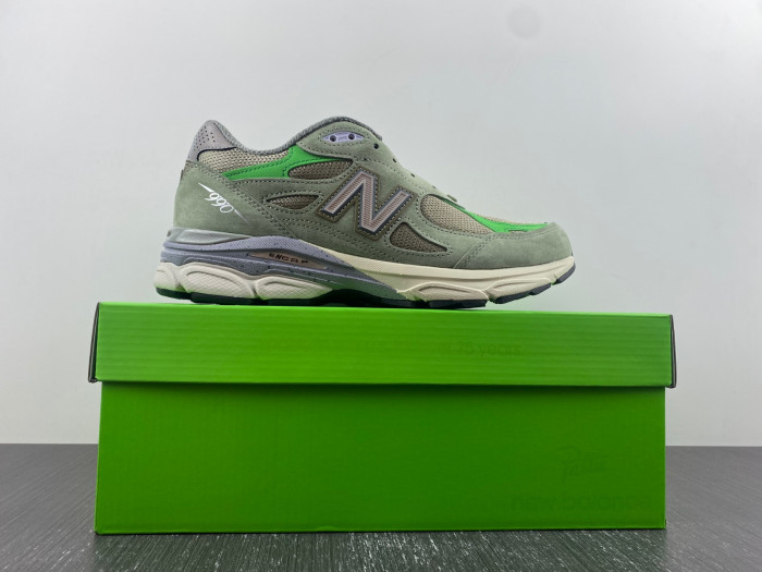 new Ba1an*e x patta 990v3 made in usa olive m990pp3
