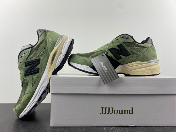 new Ba1an*e 990v3 m1vsa jjjjound olive m990jd3