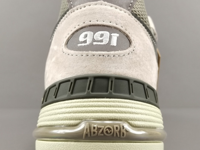 new Ba1an*e 991 made in uk "grey & white" m991gl