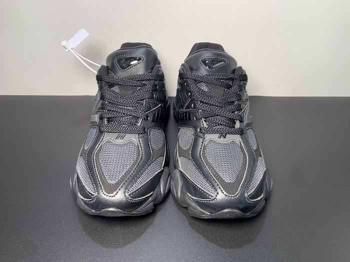new Ba1an*e 9060 triple black leather u9060nri