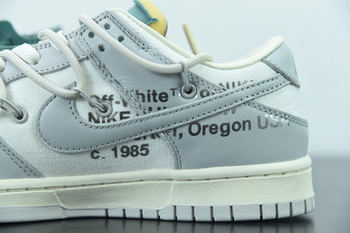 OFW x Nike SB Dunk Low “42 of 50” OW DM1602-117
