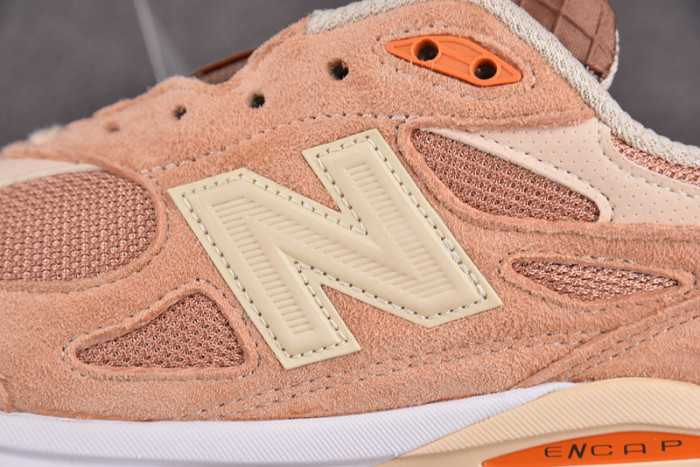 new Ba1an*e 990v3 "cream/orange" m990sz3