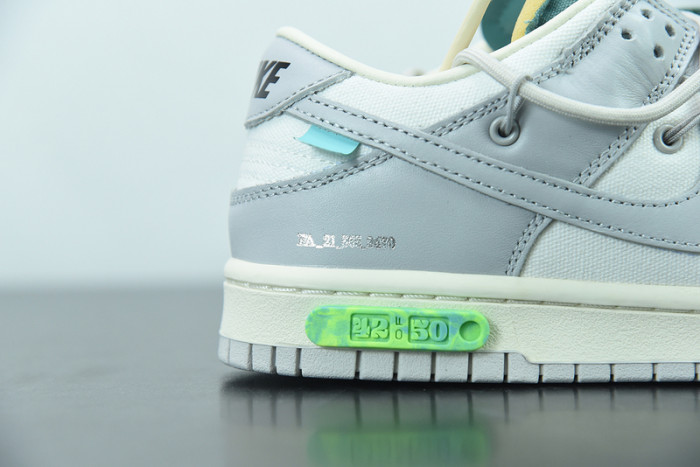 OFW x Nike SB Dunk Low “42 of 50” OW DM1602-117