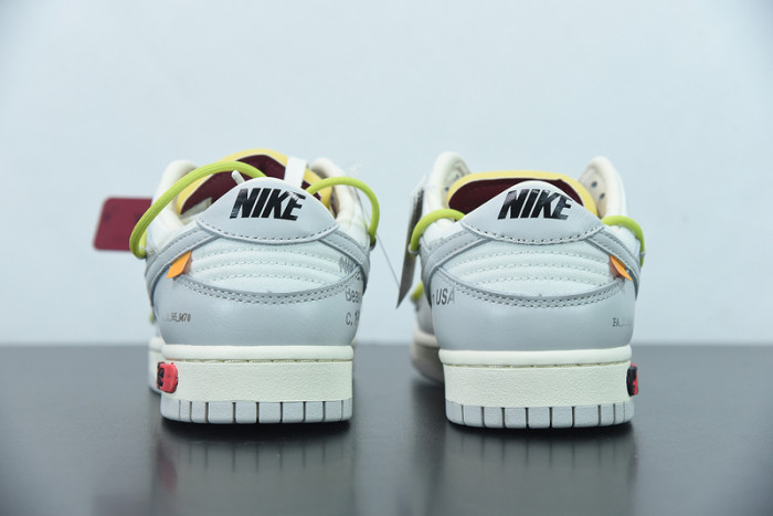 OFW x Nike SB Dunk Low “08 of 50” OW DM1602-106