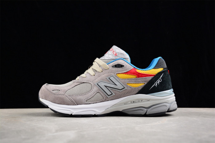 new Ba1an*e 990v3 grey blue red yellow m990st3