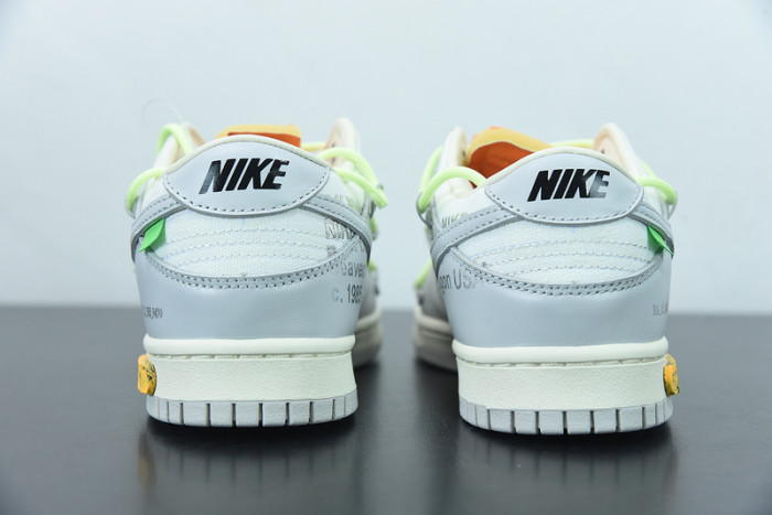 OFW x Nike SB Dunk Low “43 of 50” OW DM1602-128