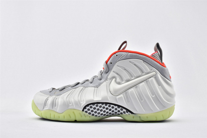 nike air foamposite pro preM1vm pure platinum grey 616750-003