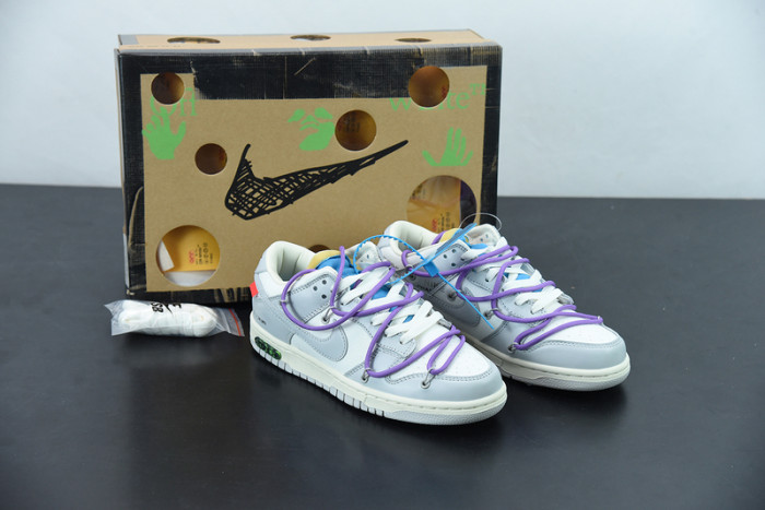 OFW Nike Dunk Low 47 Of 50 OW DM1602-125