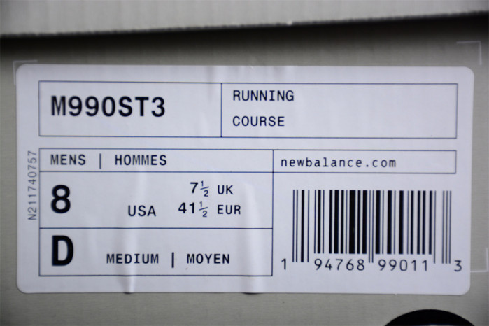 new Ba1an*e 990v3 grey blue red yellow m990st3