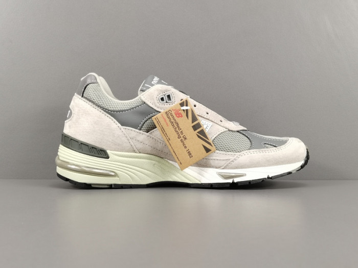 new Ba1an*e 991 made in uk "grey & white" m991gl