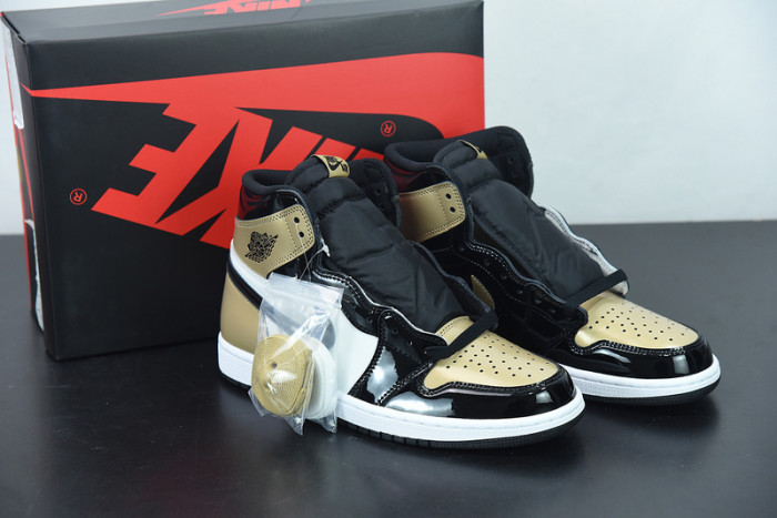 Air Jordan 1 Retro High NRG " Patent Cold Toe 861428-007