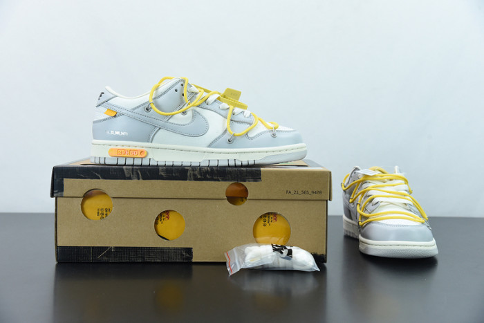OFW Nike Dunk Low 29 Of 50 OW DM1602-103