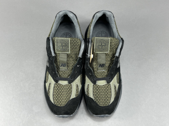 new Ba1an*e 991v2 made in uk x stone island "black" u991sd2