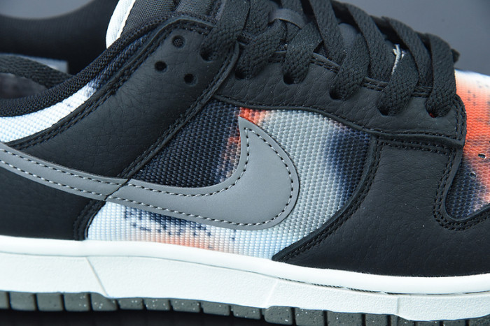 Nike Dunk Low Graffiti Black Red DM0108-001