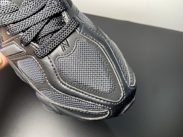 new Ba1an*e 9060 triple black leather u9060nri