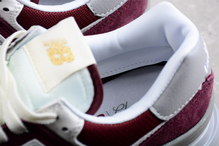 new Ba1an*e 574 burgundy silver - u574lgaa