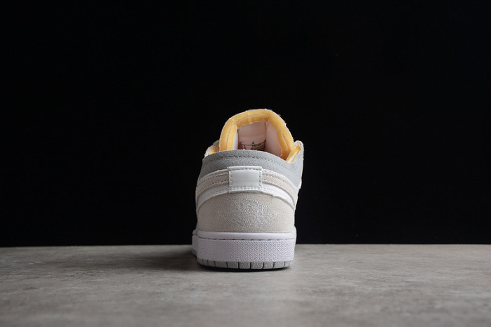 jordan 1 low inside out white phanT0m - dn1635-100