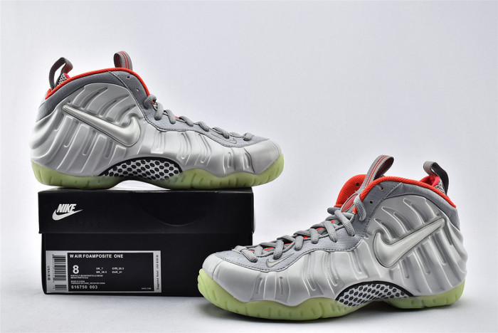 nike air foamposite pro preM1vm pure platinum grey 616750-003