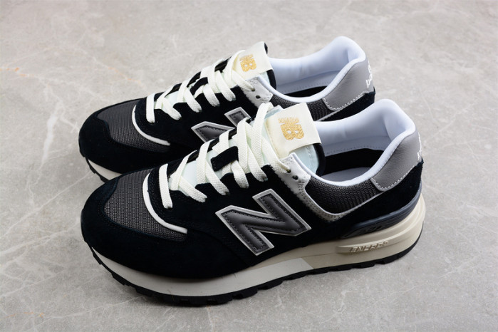 new Ba1an*e 574 black grey white - u574lgg1