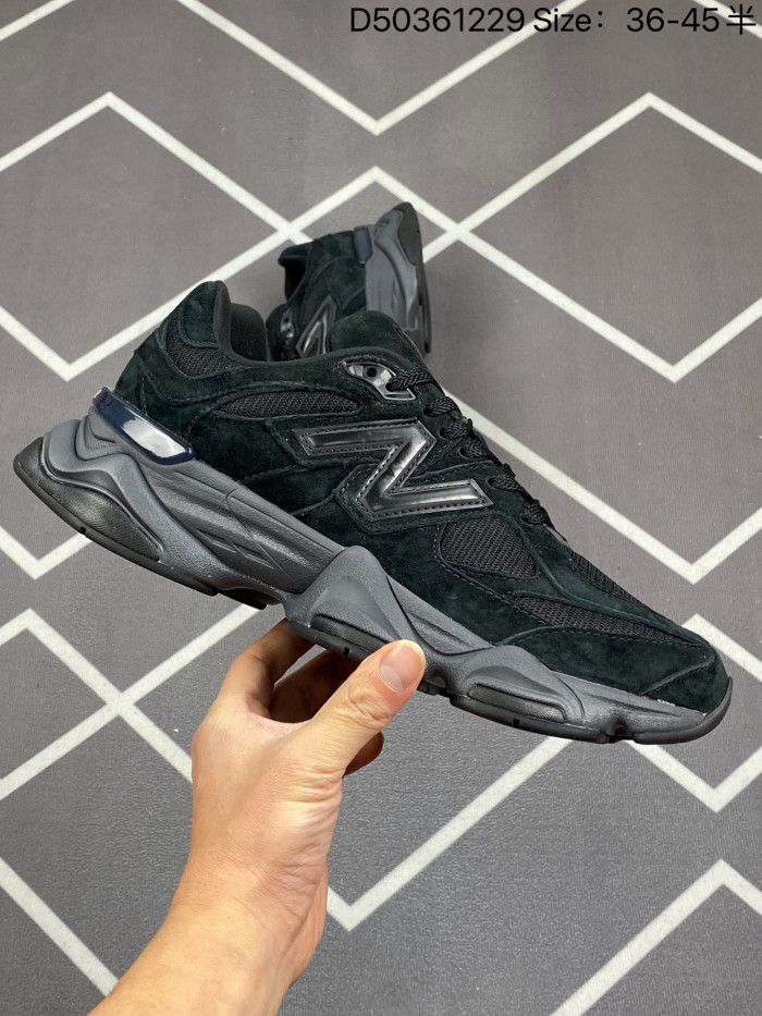 new Ba1an*e 9060 triple black men''s - u9060bpm